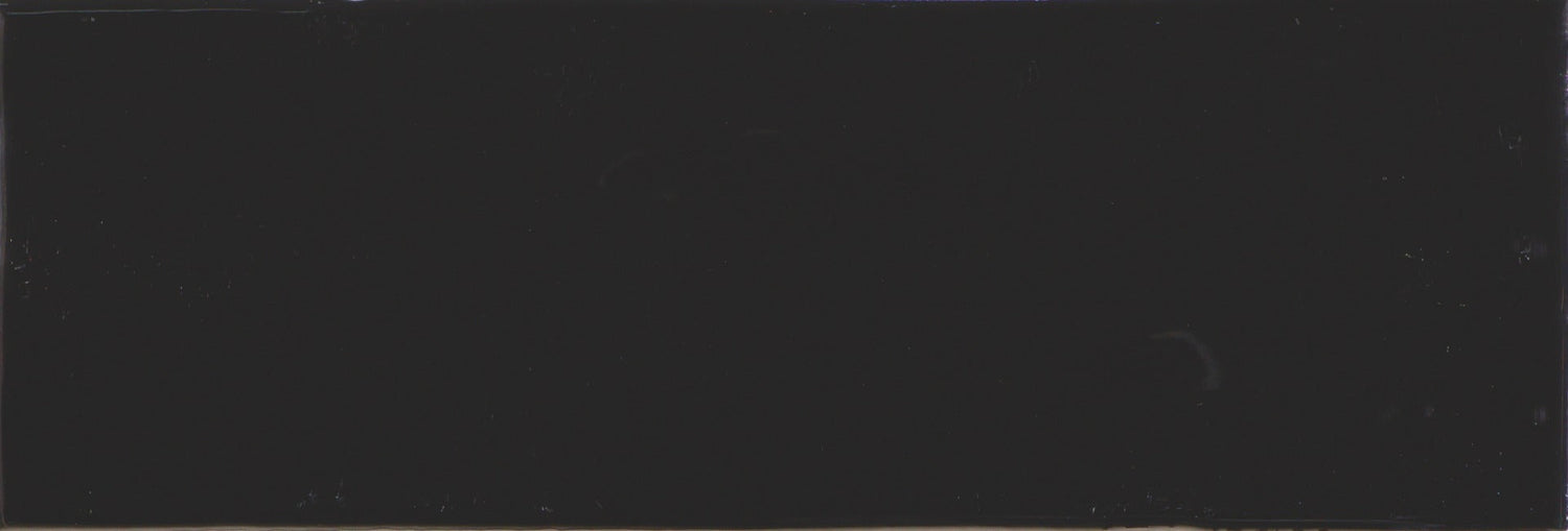 Vægflise Lineo Black Blank 6,5x20