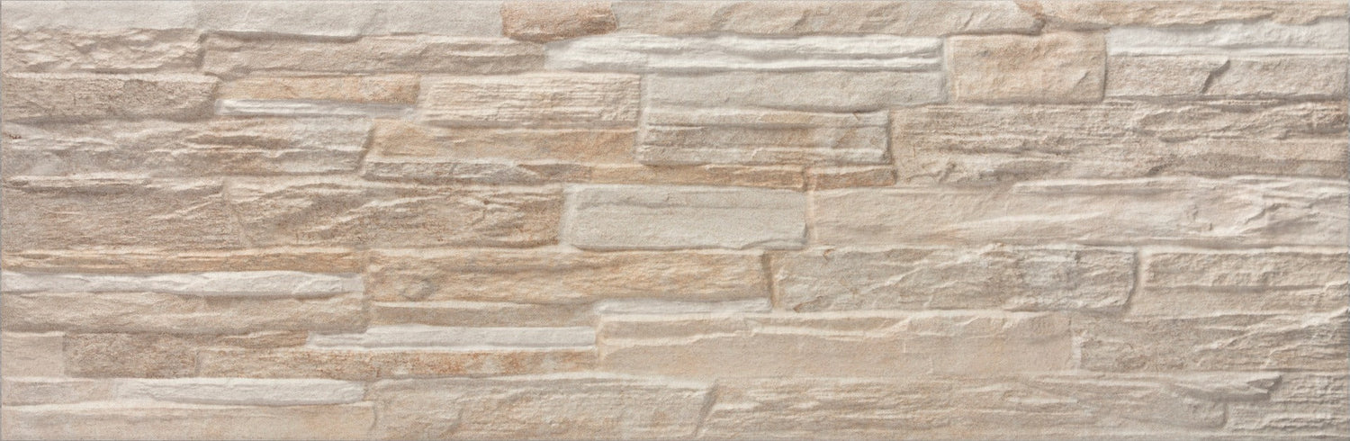 Vægflise Mubi Beige 17x52