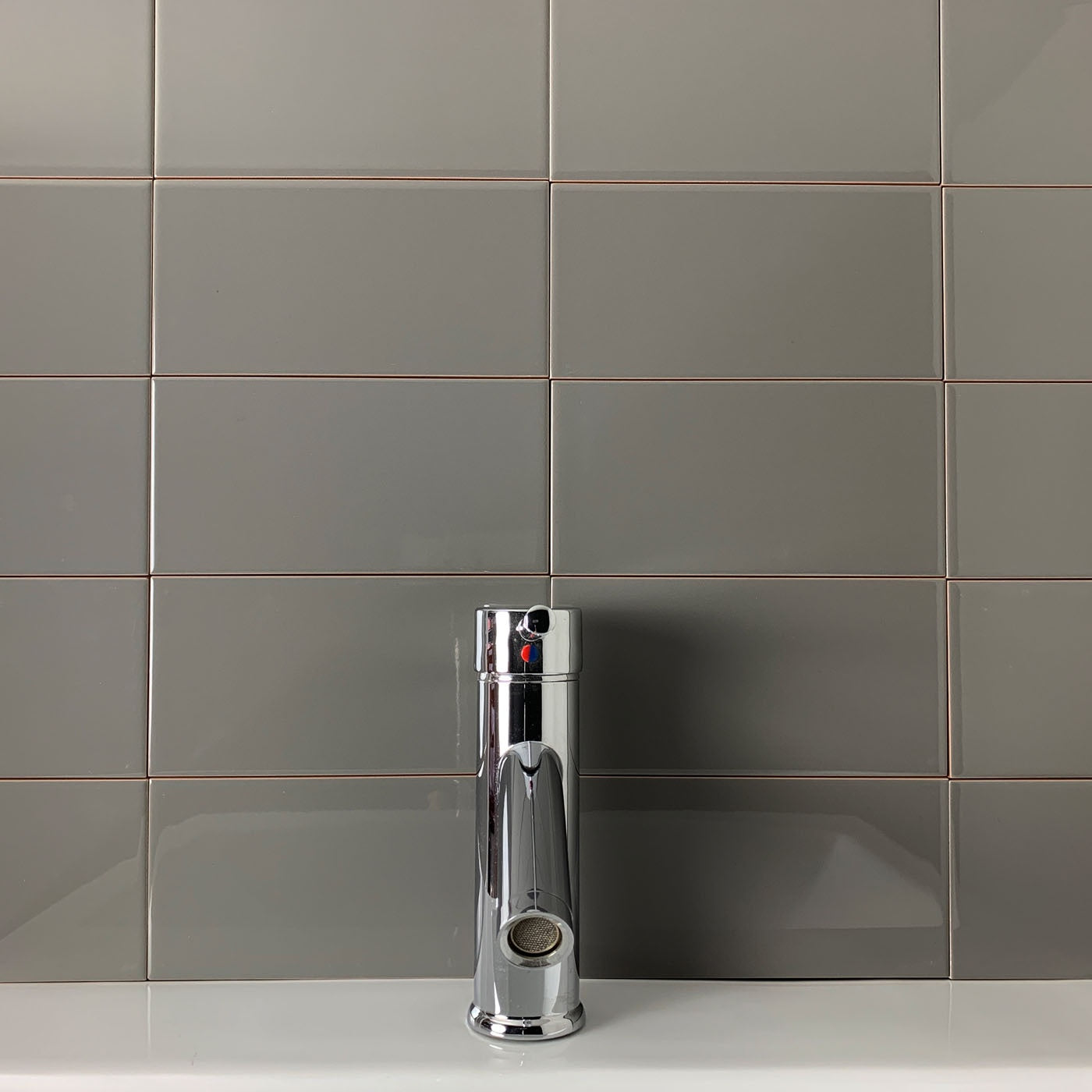 Vægflise Cemento Glat Blank 10x20