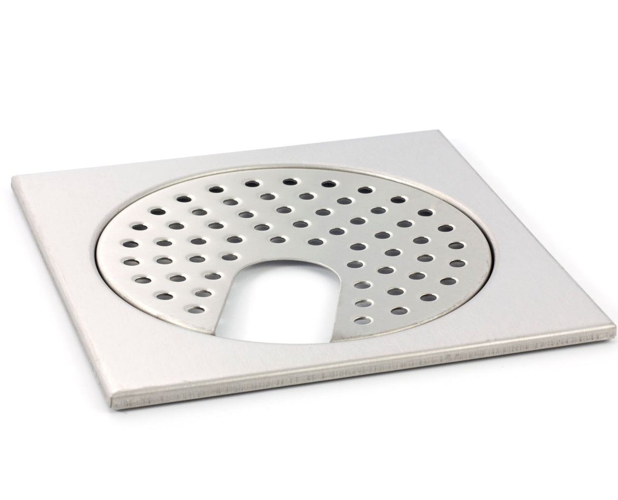 Gulvrist børstet med udskæring