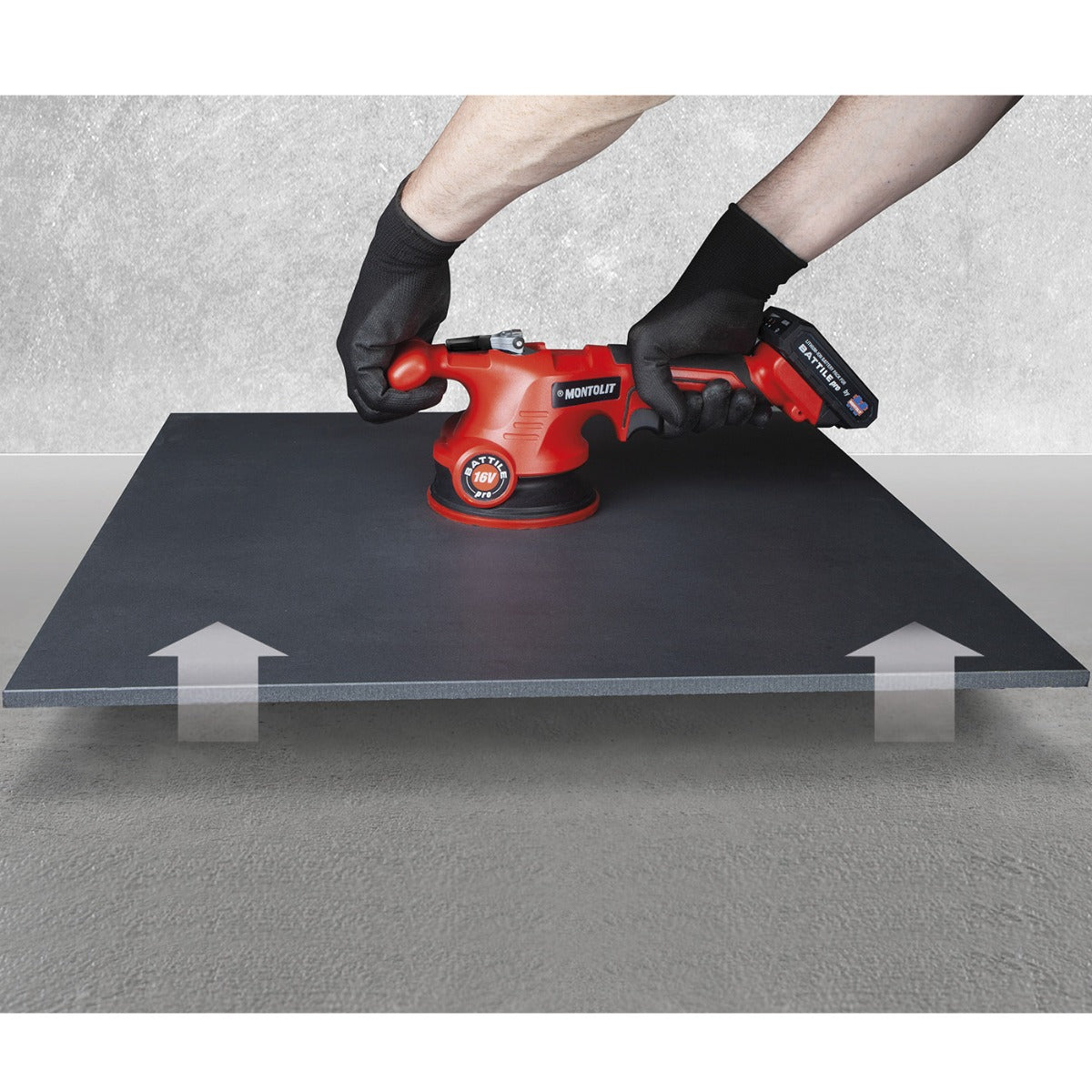 Flisevibrator Montolit Battile Pro 2B