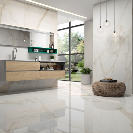 Klinker Tholos Gold Blank Marmor