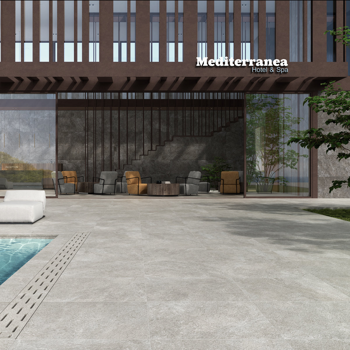 Klinker Arenite Kalksten Grey Mat 30x60