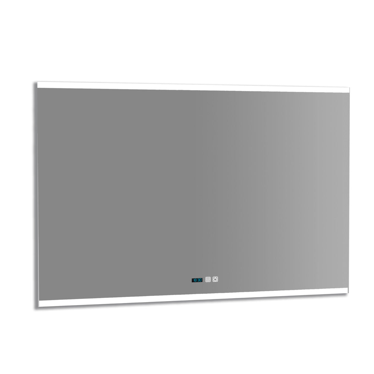 Badeværelsesspejl Dugfri LED med Bluetooth 120x65 cm Tenfors Spoty