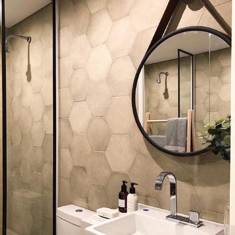 Klinker Hexagon Bampton Beige