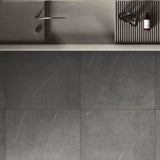 Klinker Bellevue Graphite Marmor Mat 60x60