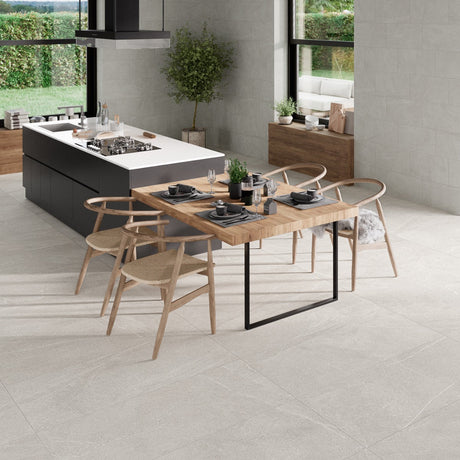 Klinker Bellevue White Marmor Matt