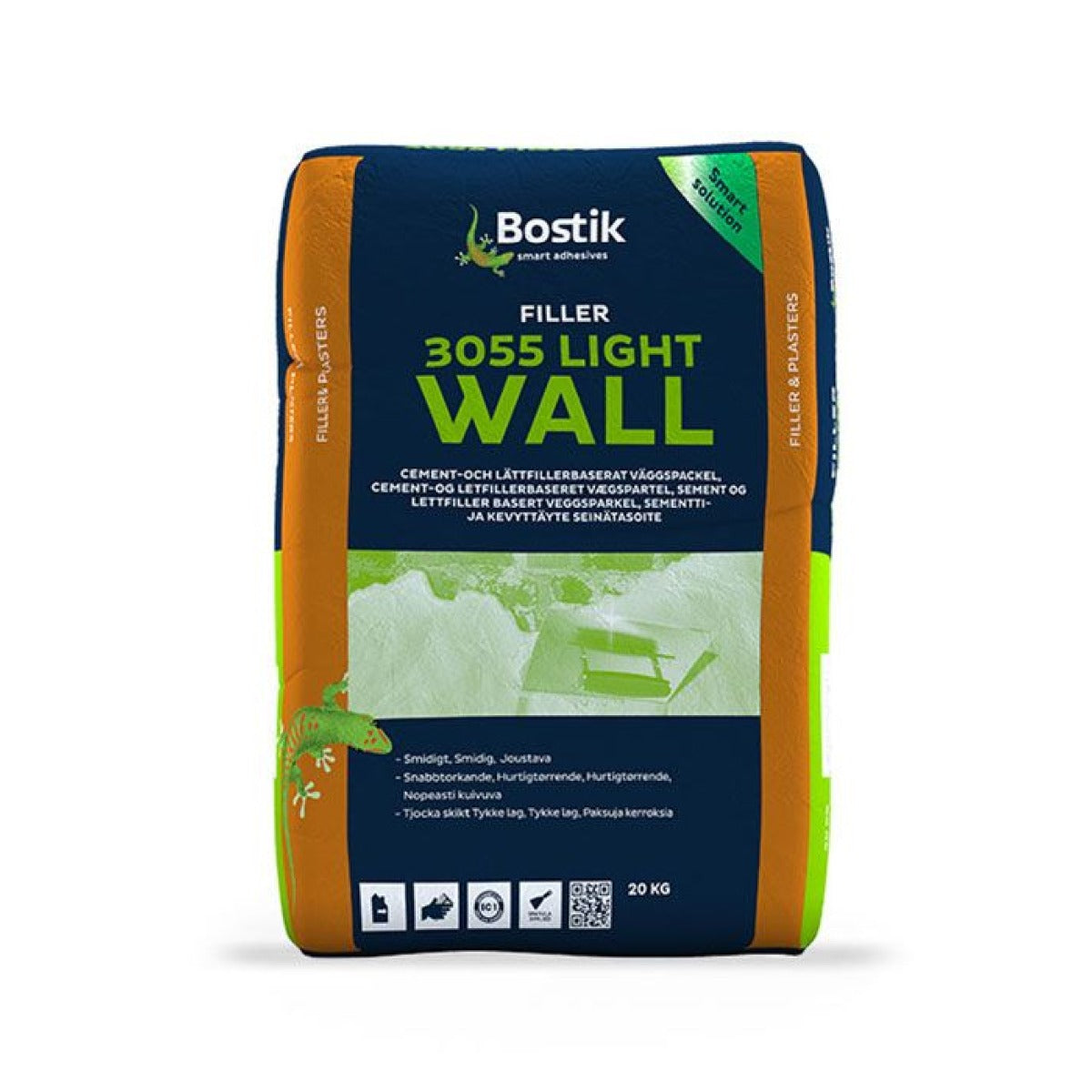 Vægspartel Bostik 3055 Light Wall 20 kg
