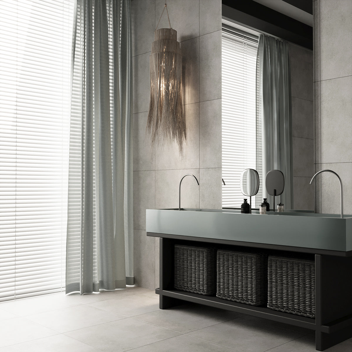 Klinker Concrete Light Grey Matt 60x60