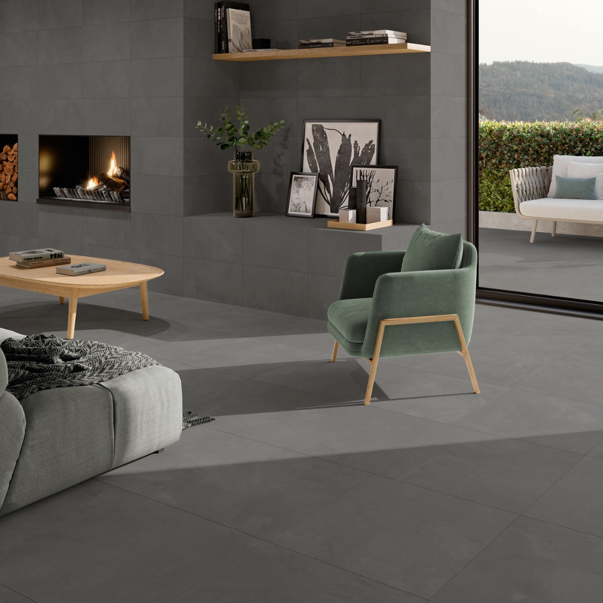 Klinker Elementi Graphite Mat 60x120