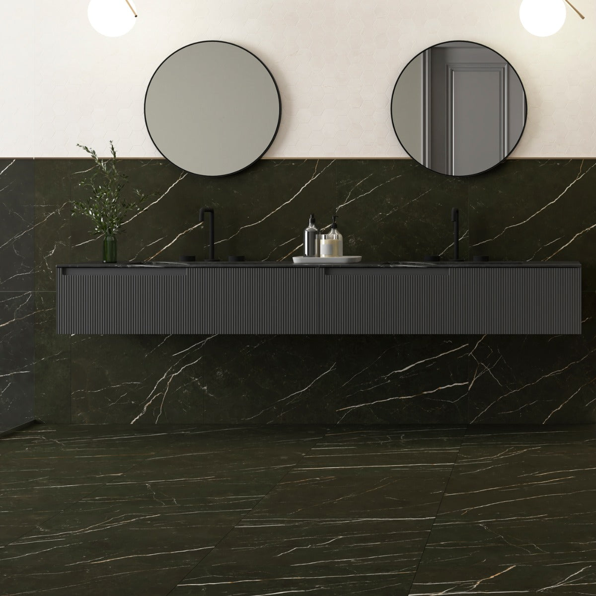 Klinker Elite Black Marmor Matt