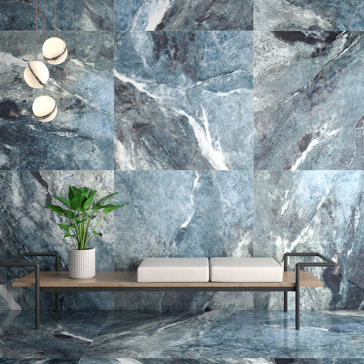 Klinker Amazona Blue Marmor Blank