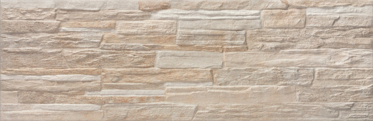 Vægflise Mubi Beige 17x52