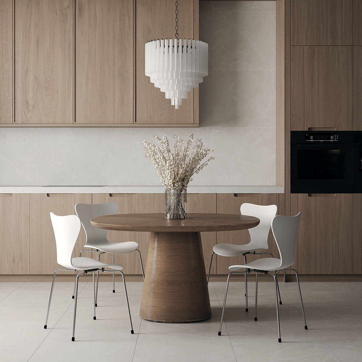 Klinker Pulpis Light Grey Marmor Mat 60x60