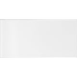 Vægflise Hvid Glat Blank 10x20