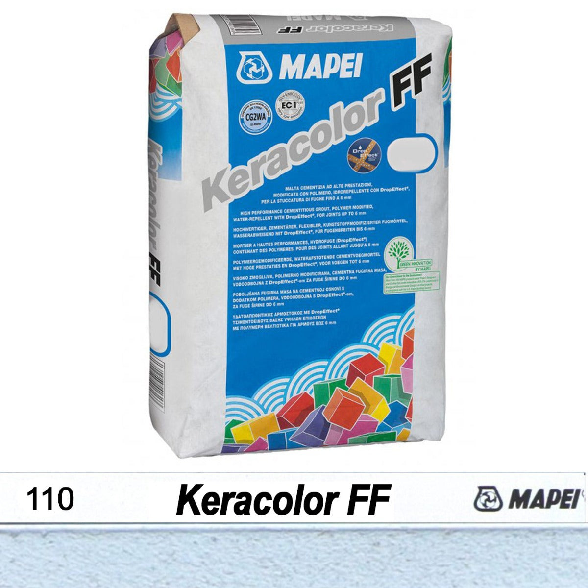 Keracolor FF Fugemasse 110 Manhattan 20 kg