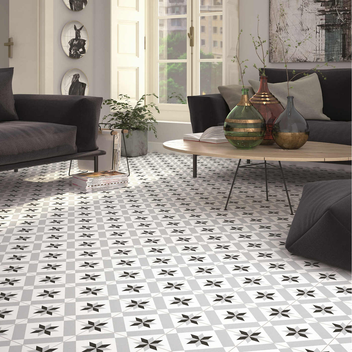 Klinker Calvet Gris 20x20