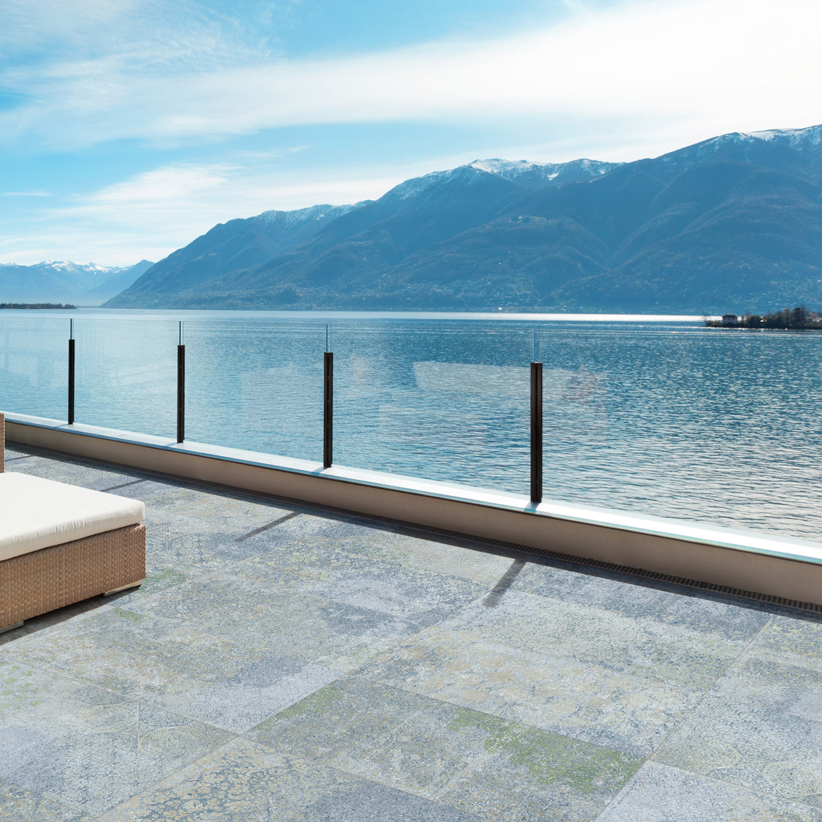 Klinker Bohemian Blue Mat 50x100