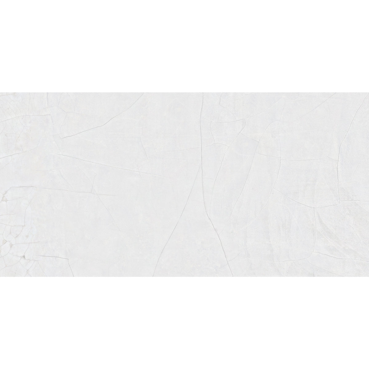 Klinker Cracked White Mat 50x100