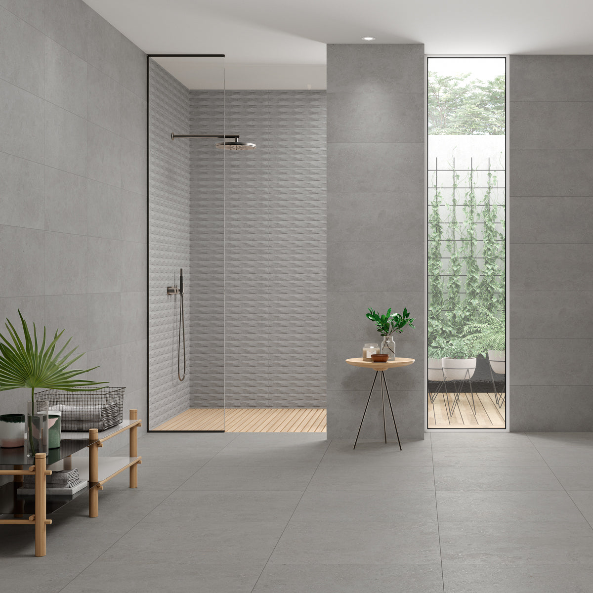 Klinker Flax Grey Matt 60x60