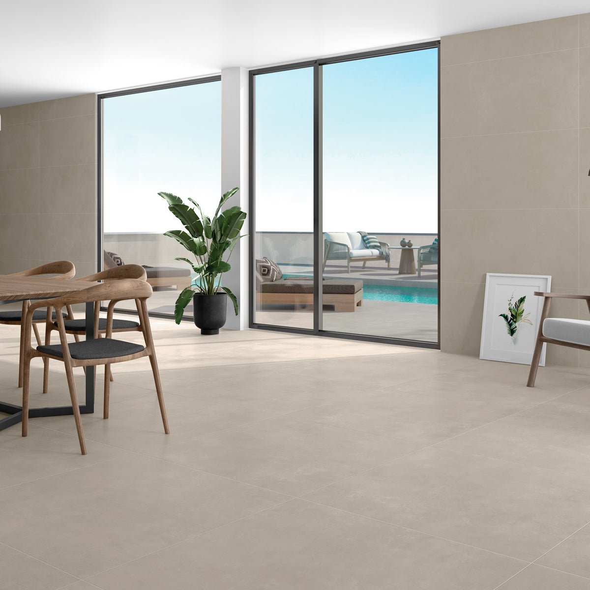 Klinker Indeed Sand Matt 100x100