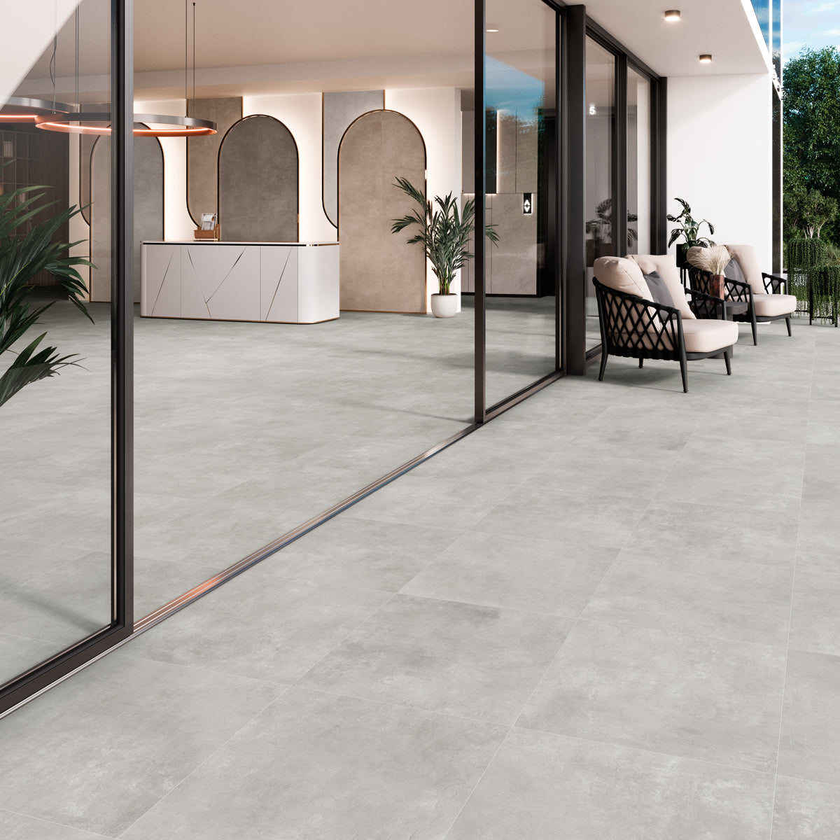 Klinker Indeed Silver Matt 100x100