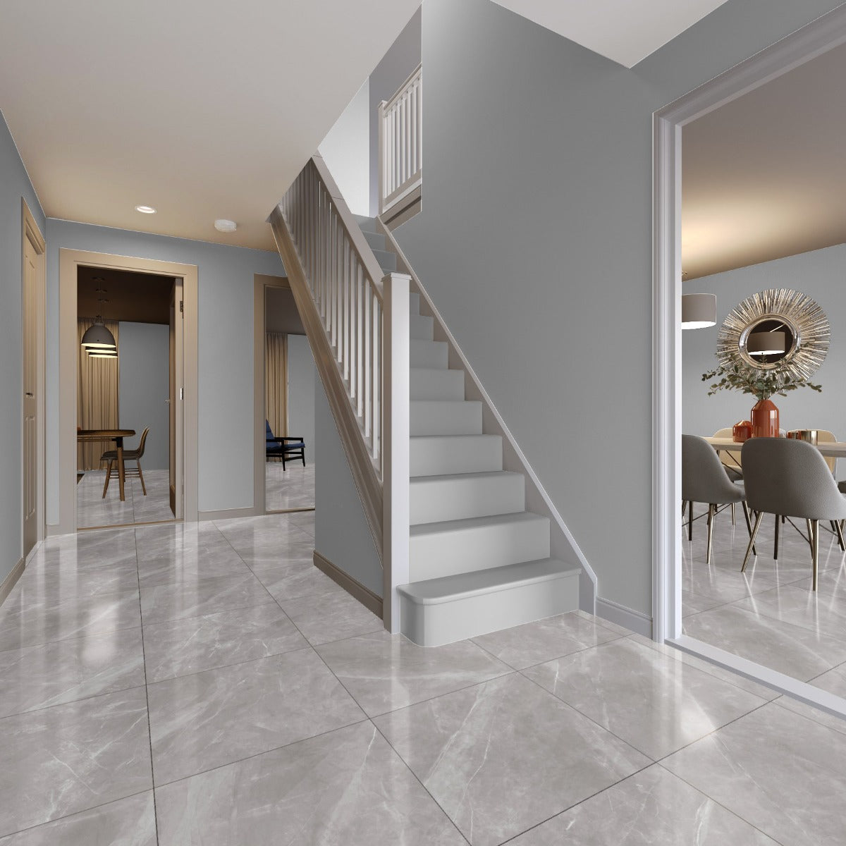Klinker Magda Perla Marmor Blank 60x60