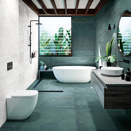 Klinker Metallic Green Matt 50x100