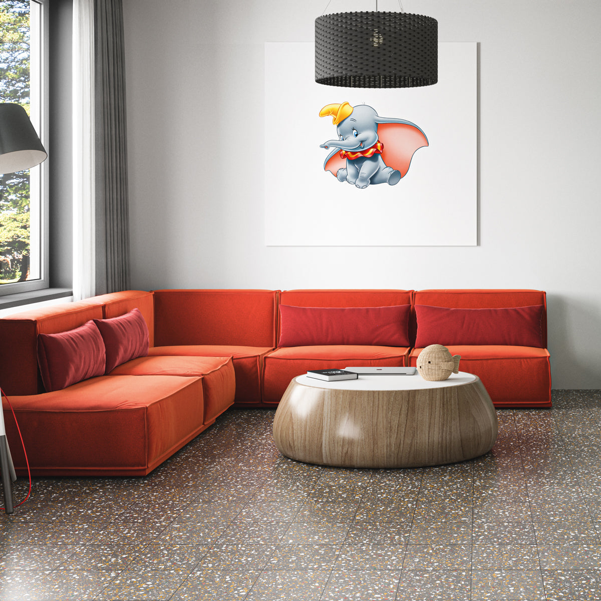 Klinker Terrazzo Anthracite Matt 60x60