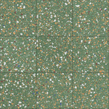 Klinker Terrazzo Green Mat 60x60