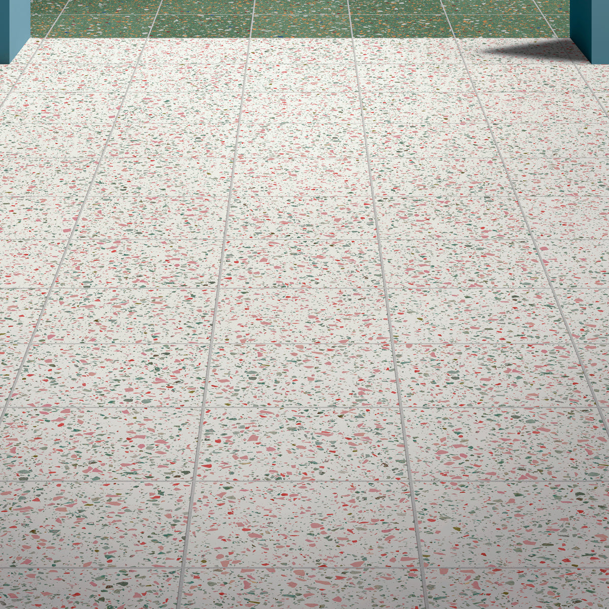 Klinker Terrazzo White Matt 60x60