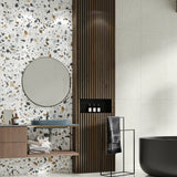 Klinker Terrazzo XL White Matt 60x60
