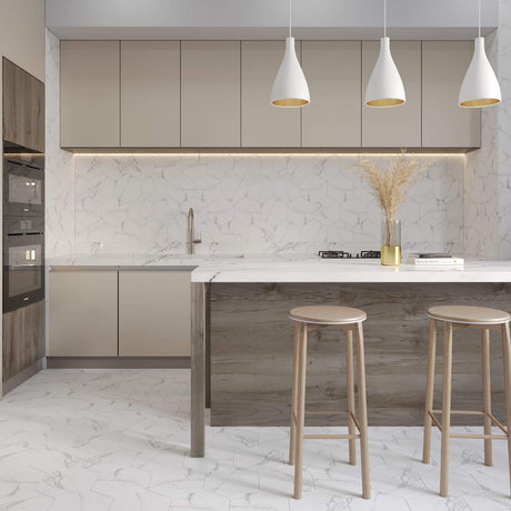 Klinker Hexagon Dortmund Marmor