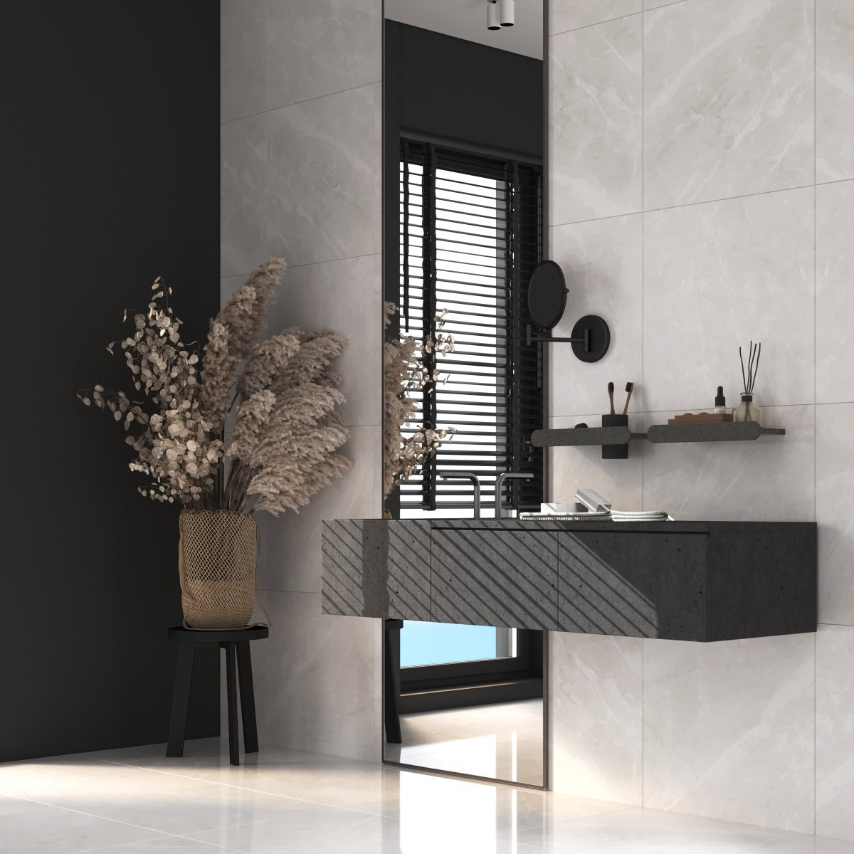 Klinker Magda Blanco Marmor Blank