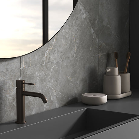 Klinker Pulpis Dark Grey Marmor Matt