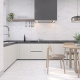Klinker Statuary Vit Matt Marmor