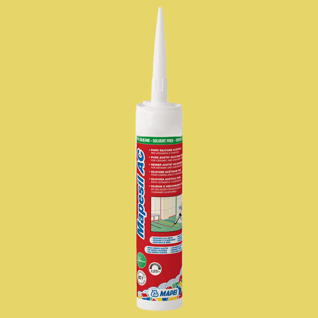 Mapesil AC Silikonefugemasse 150 Yellow 310 ml