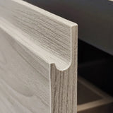 Kommode & Håndvask 120 cm Tenfors Norrvik Grå Fyr 4 skuffer