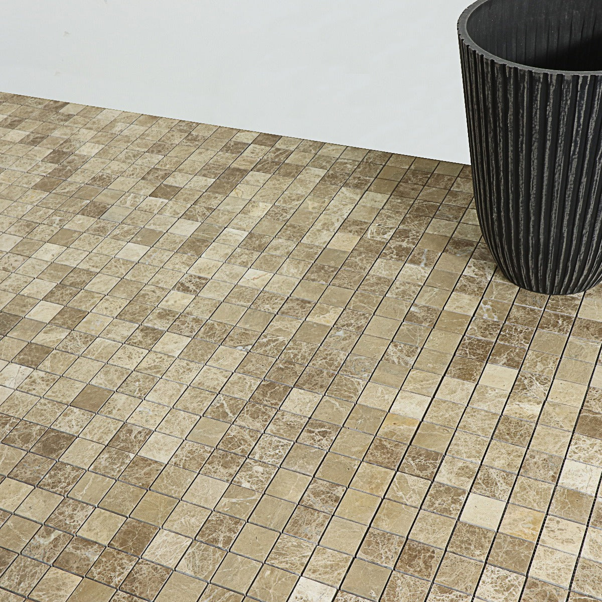 Mosaik Marmor Beige 4,8x4,8