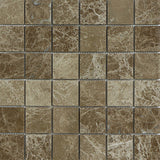 Mosaik Marmor Beige 4,8x4,8