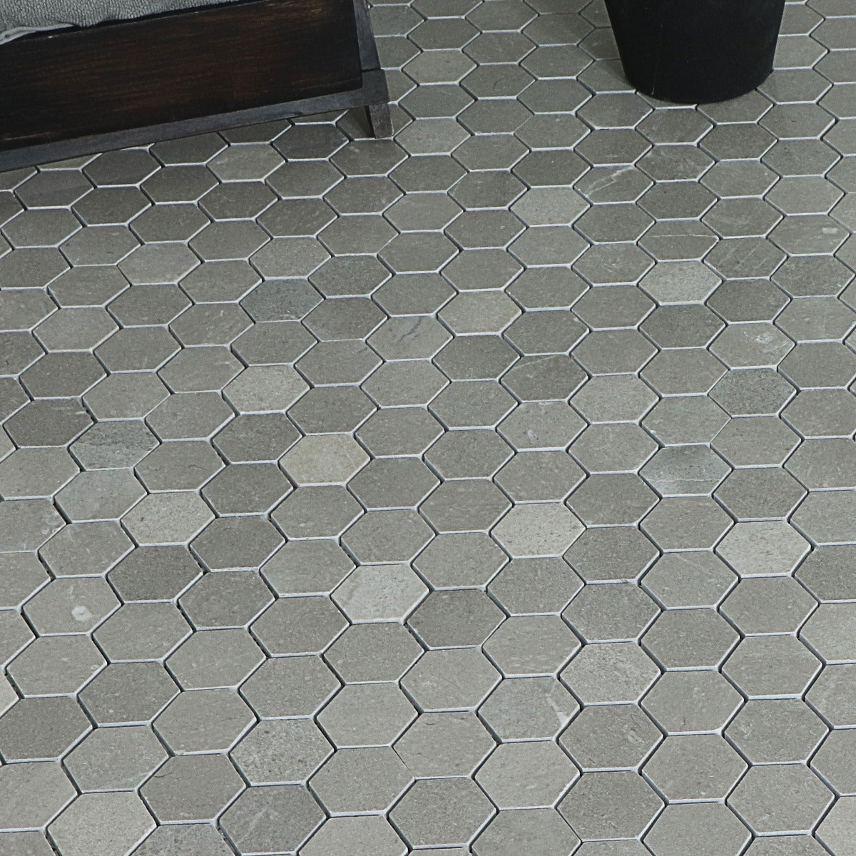 Mosaik Marmor Hexagon Stone Grey