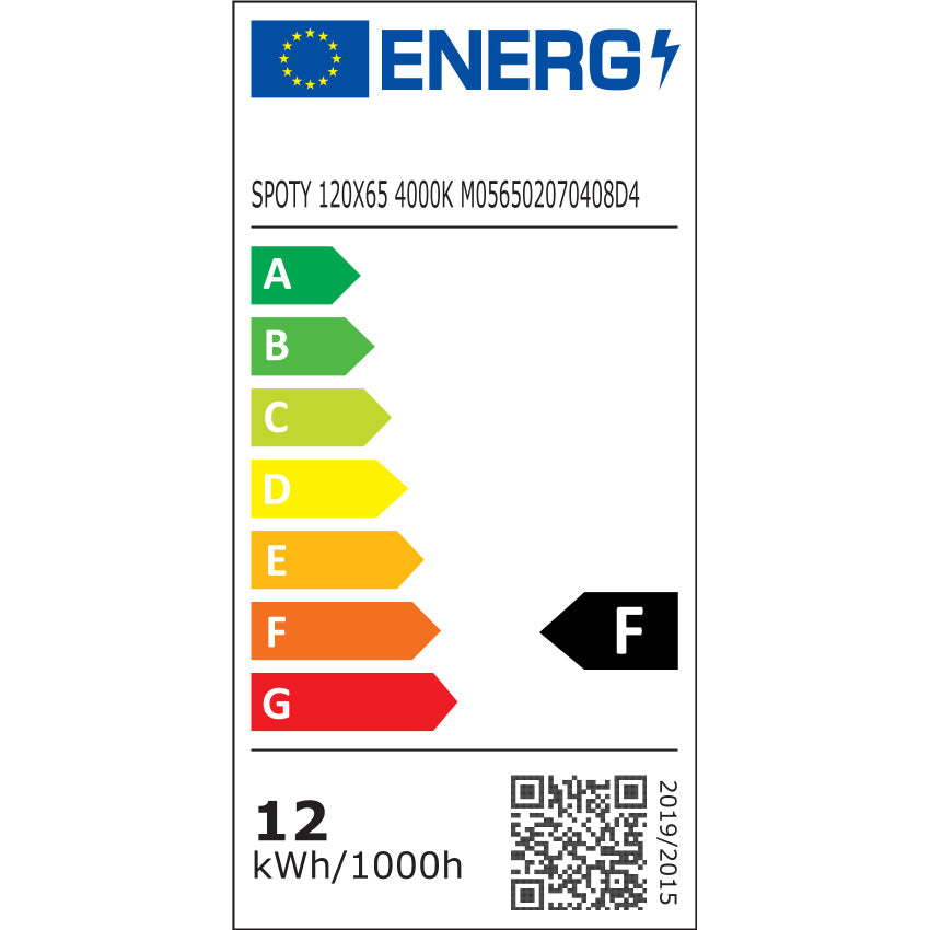 Badeværelsesspejl Dugfri LED med Bluetooth 120x65 cm Tenfors Spoty