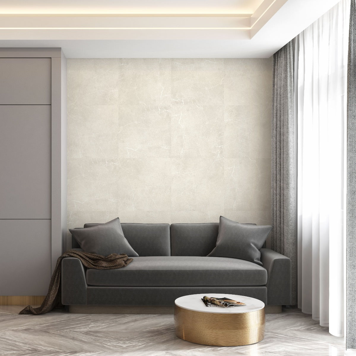 Klinker Soapstone White Matt Marmor