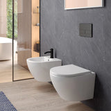 Væghængt Toilet Tenfors Sanitario Plus Hvid Blank